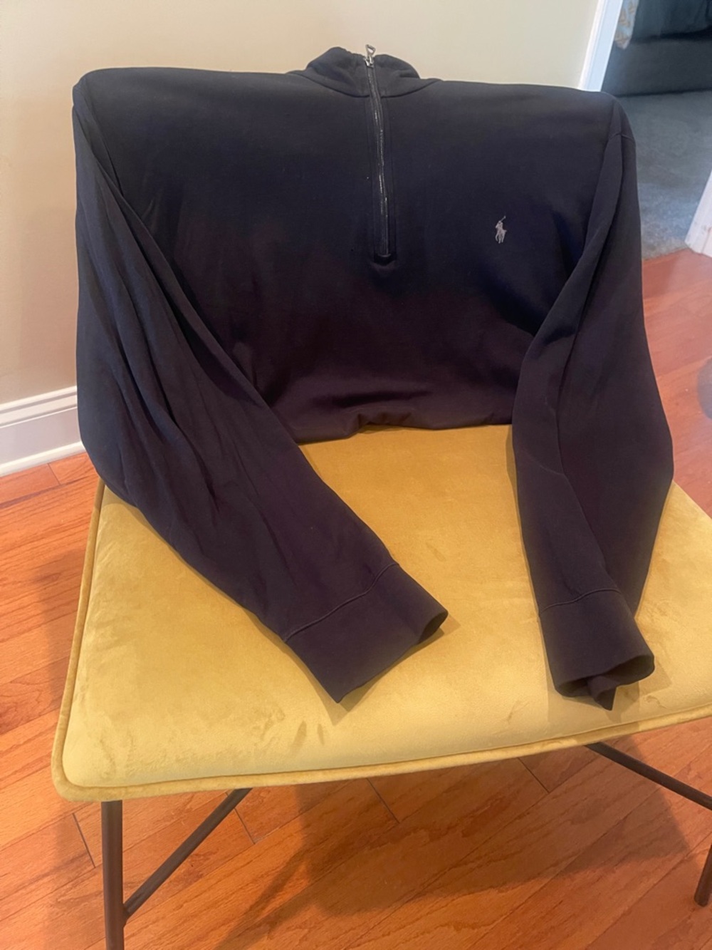 Polo by Ralph Lauren Navy Half-Zip Sweater